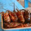 Saona Island lobster lunch Fresh Caribbean lobster served on Saona Island excursion, Punta Cana