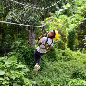 zipline-adventure-punta-cana-kid-looking-up-08 Zipline Adventure